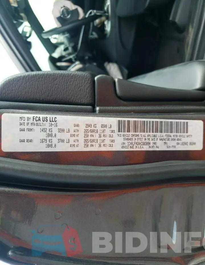1C4RJFAGXHC683094 Photo# 10