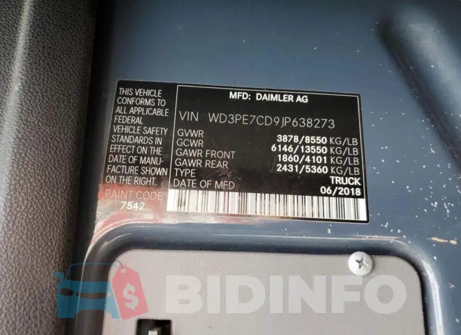 WD3PE7CD9JP638273 Photo# 10