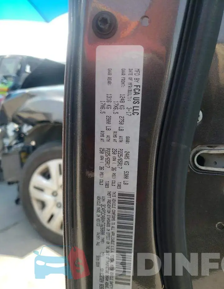 3C4PDCAB0HT626800 Photo# 10
