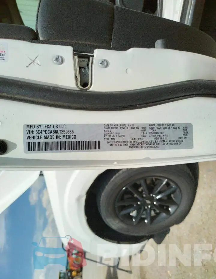 3C4PDCAB6LT259636 Photo# 10