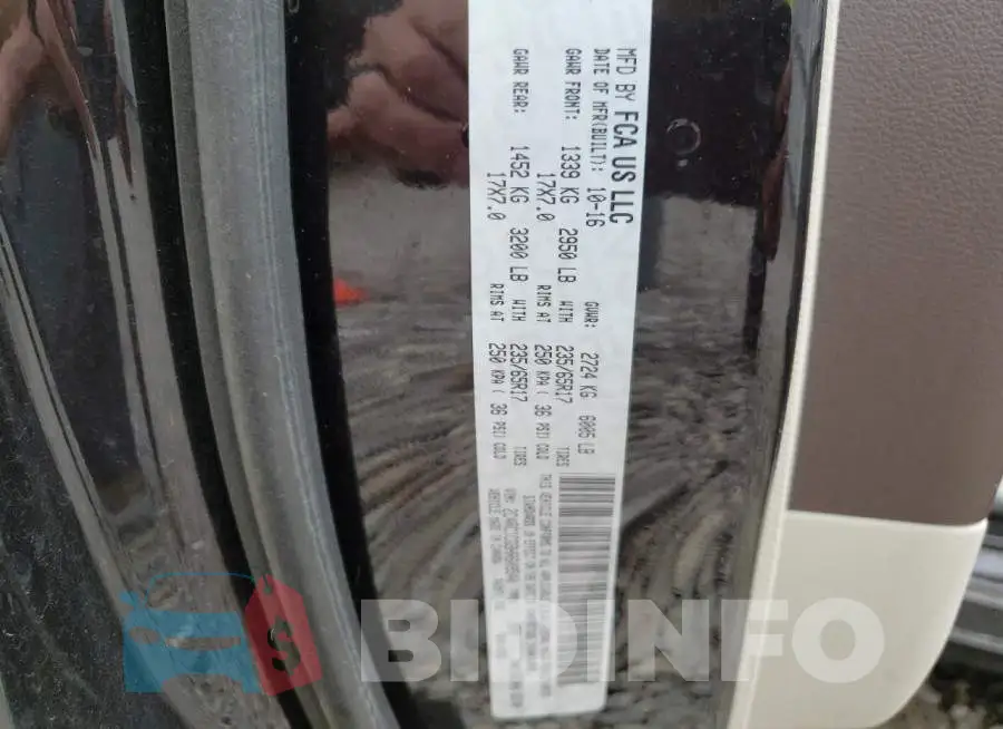 2C4RC1CG9HR609540 Photo# 10