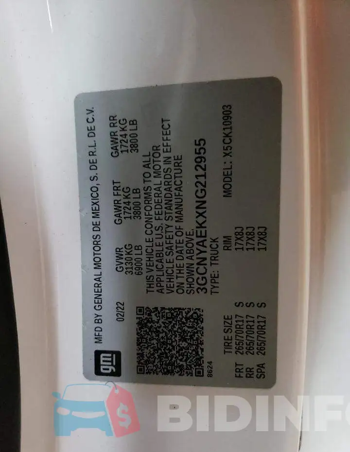 3GCNYAEKXNG212955 Photo# 10