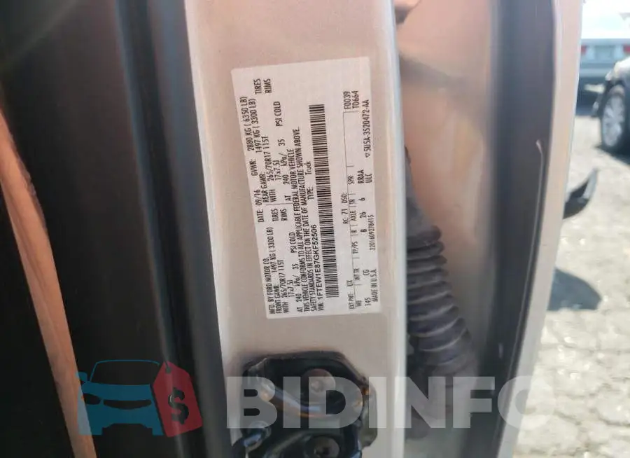 1FTEW1E87GKF52506 Photo# 10
