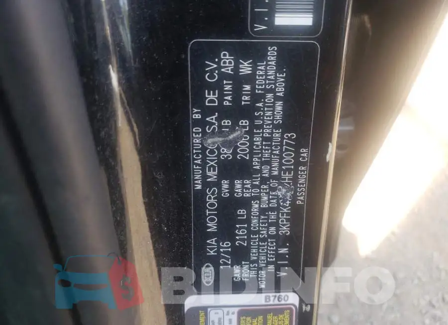 3KPFK4A72HE100773 Photo# 10