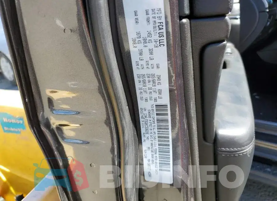 1C4RJFBG8KC538206 Photo# 10