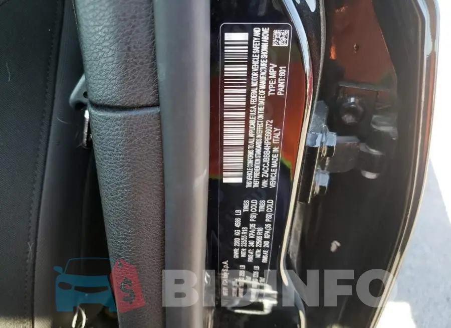 ZACCJBBB4HPE66072 Photo# 10