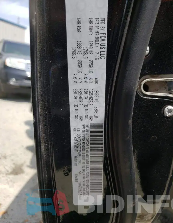 3C4PDCAB6GT234791 Photo# 10