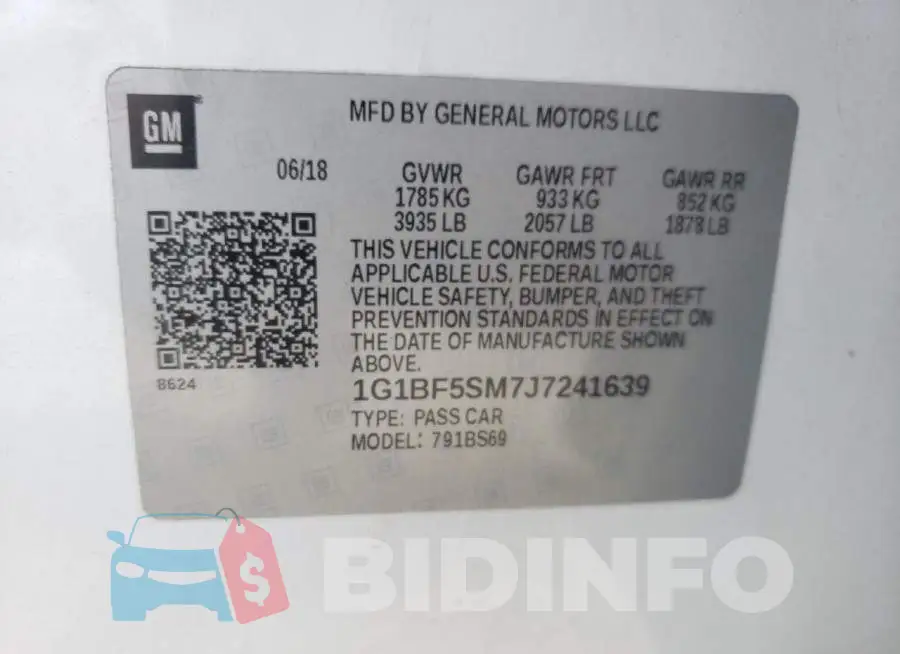 1G1BF5SM7J7241639 Photo# 10