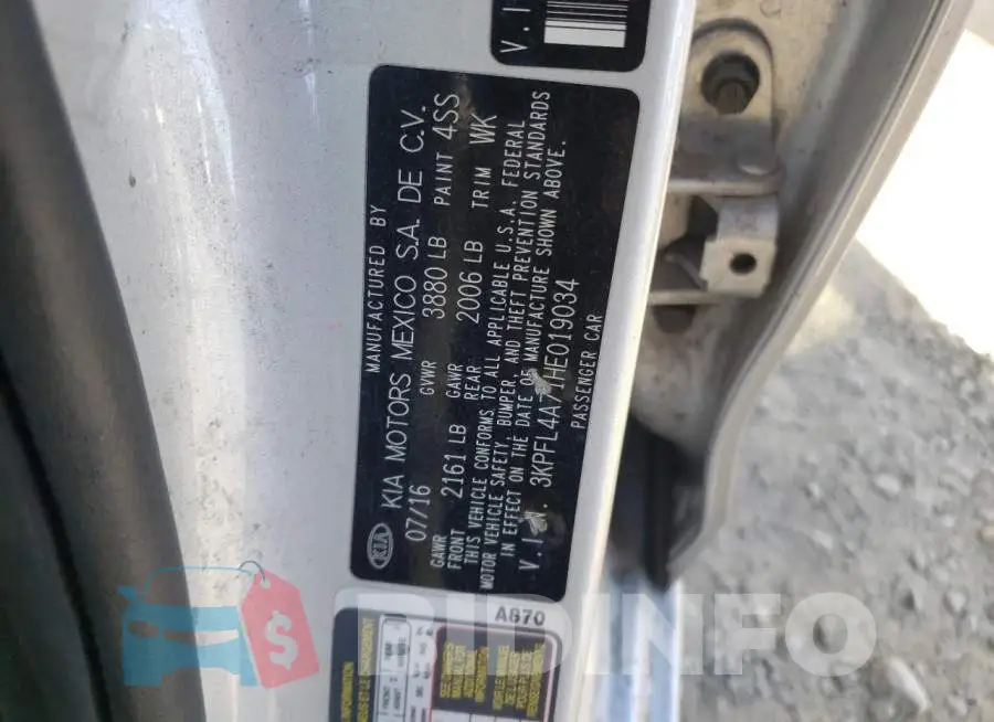 3KPFL4A71HE019034 Photo# 10