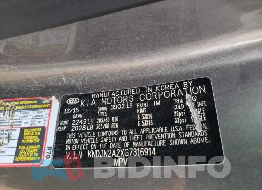 KNDJN2A2XG7316914 Photo# 10