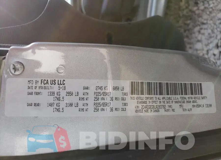 2C4RDGEG8JR283782 Photo# 10