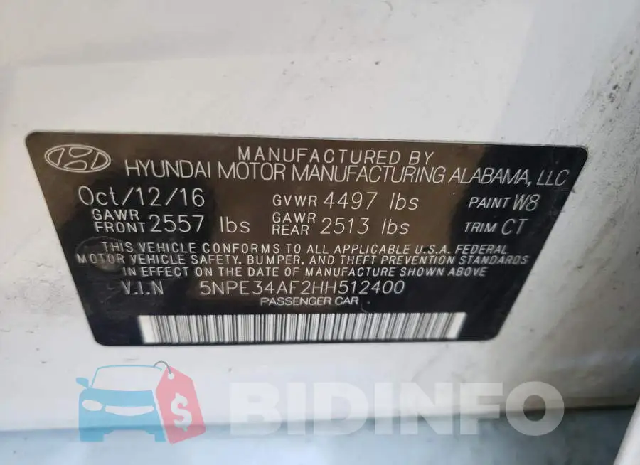 5NPE34AF2HH512400 Photo# 10