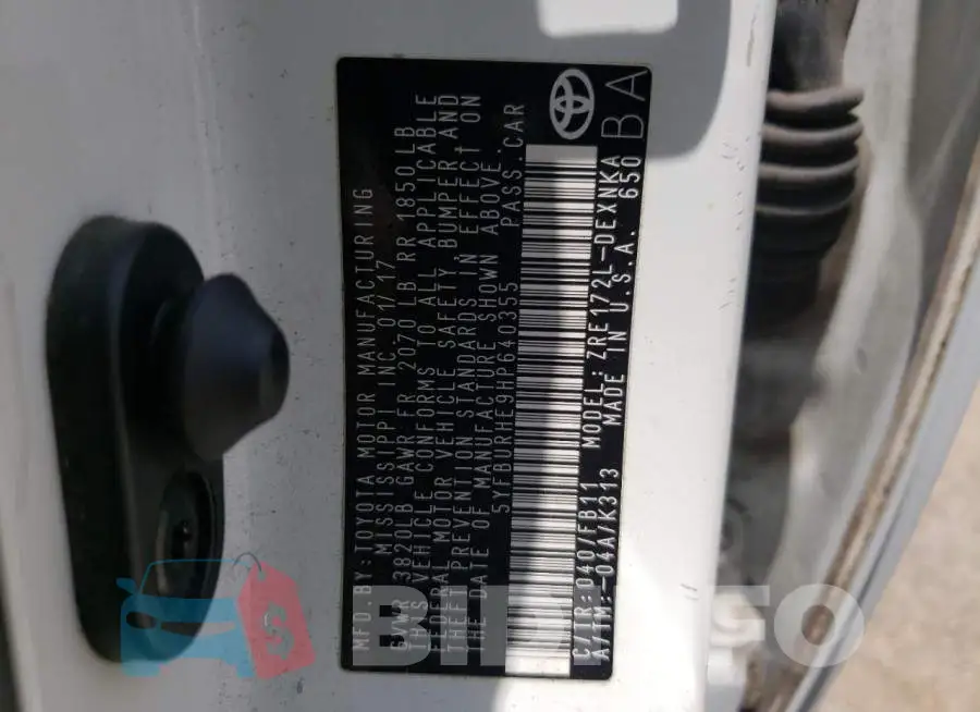 5YFBURHE9HP640355 Photo# 10