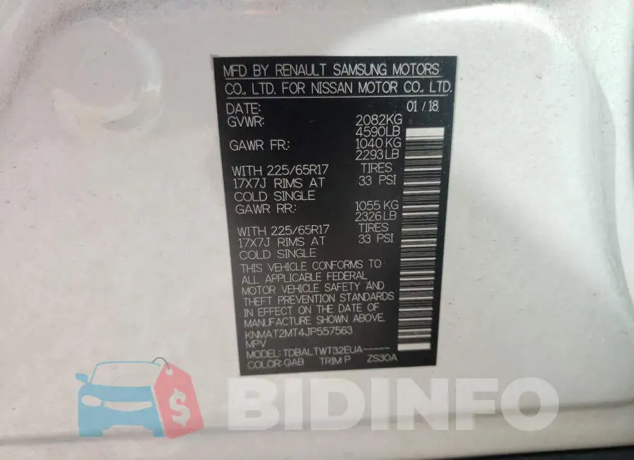 KNMAT2MT4JP557563 Photo# 10