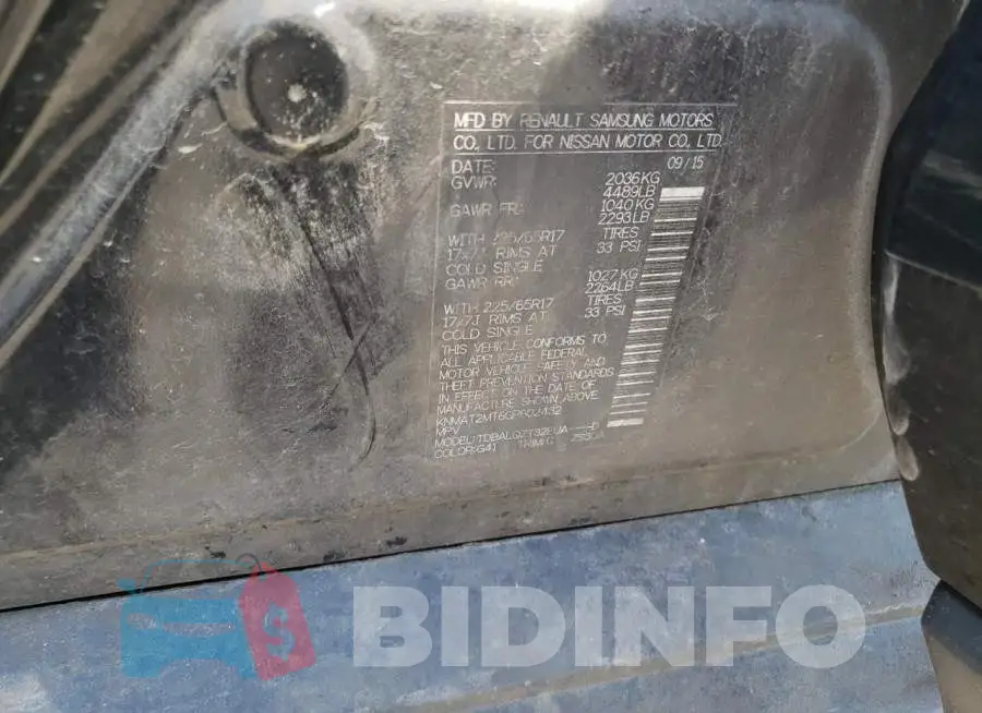 KNMAT2MT6GP602432 Photo# 10