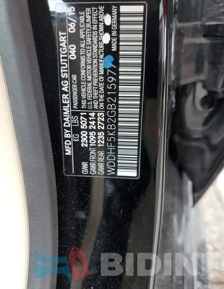 WDDHF5KB2GB215977 Photo# 10
