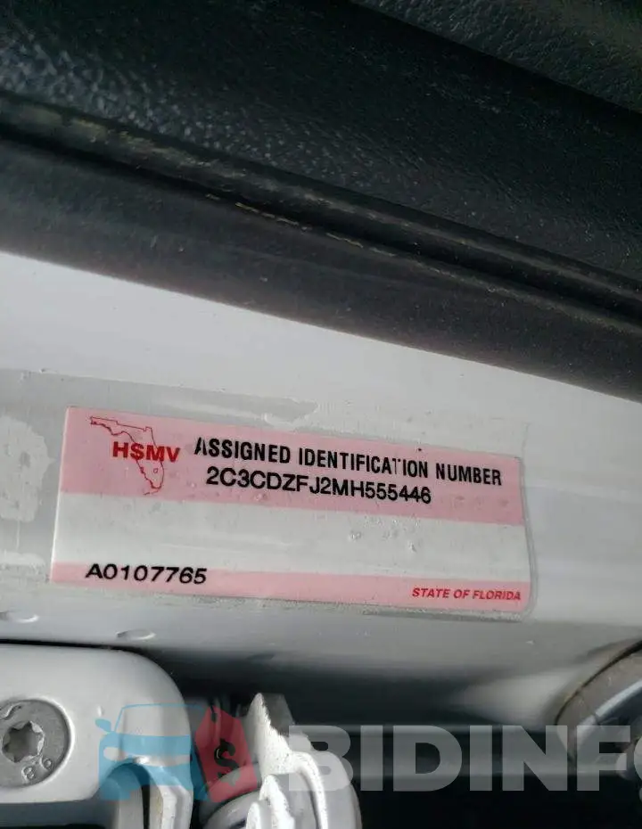 2C3CDZFJ2MH555446 Photo# 10