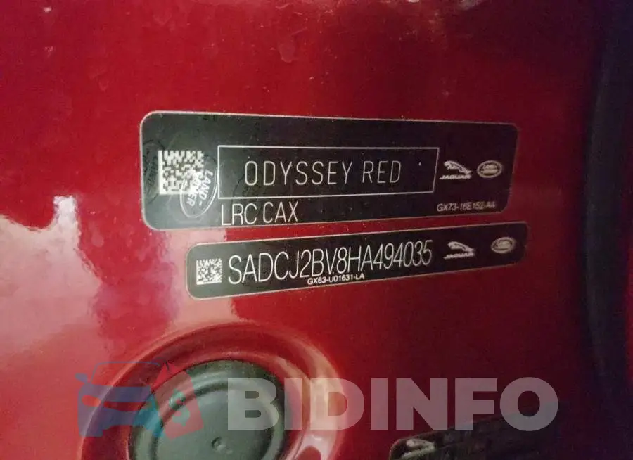 SADCJ2BV8HA494035 Photo# 10