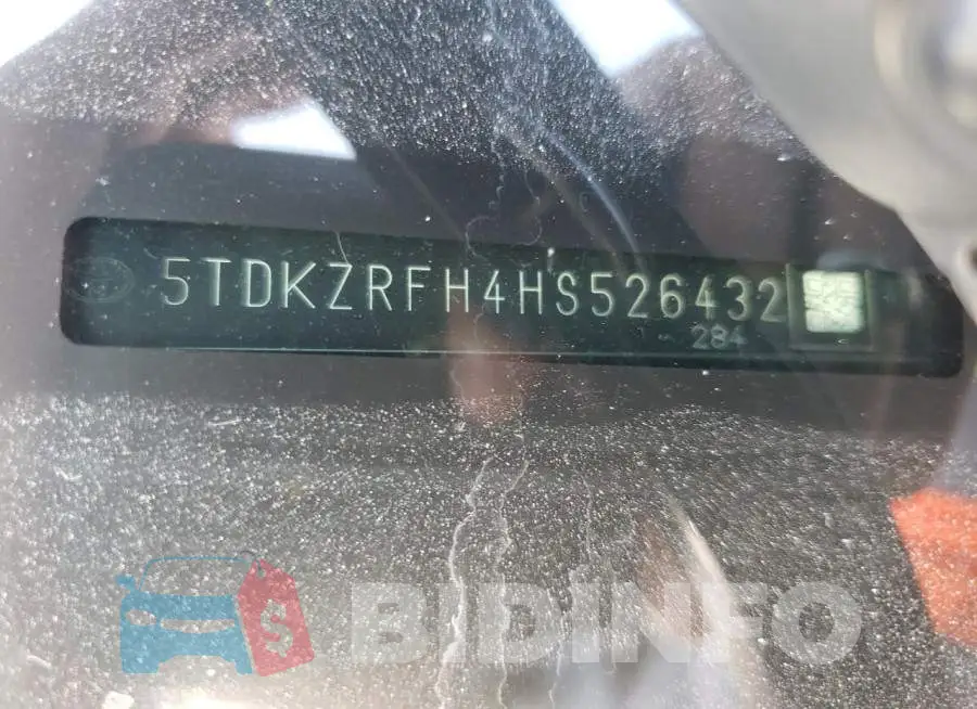 5TDKZRFH4HS526432 Photo# 10