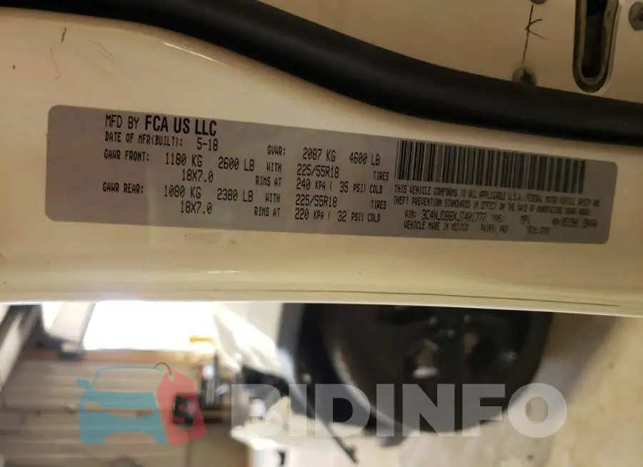 3C4NJDBBXJT401777 Photo# 10