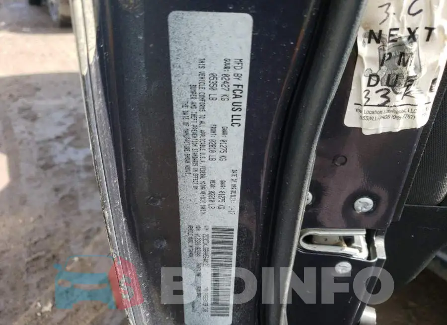 2C3CDXJG6HH564012 Photo# 10