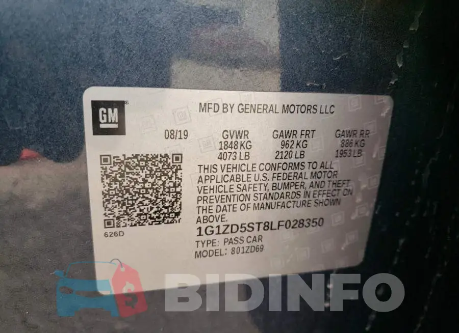 1G1ZD5ST8LF028350 Photo# 10