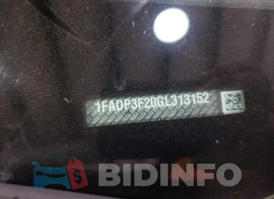 1FADP3F20GL313152 Photo# 10