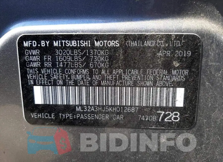 ML32A3HJ5KH012687 Photo# 10