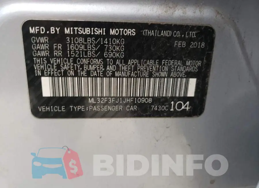 ML32F3FJ1JHF10908 Photo# 10