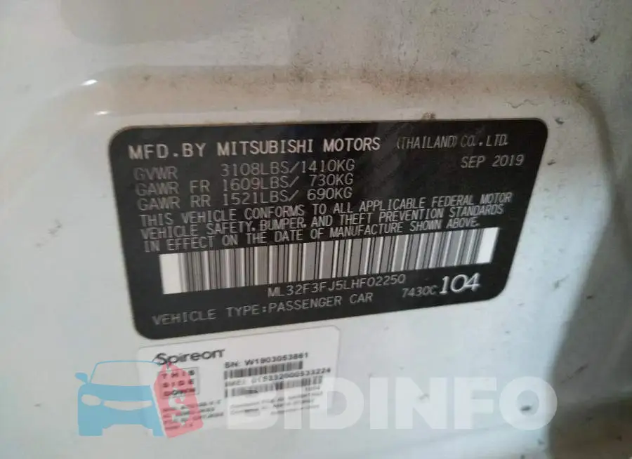ML32F3FJ5LHF02250 Photo# 10