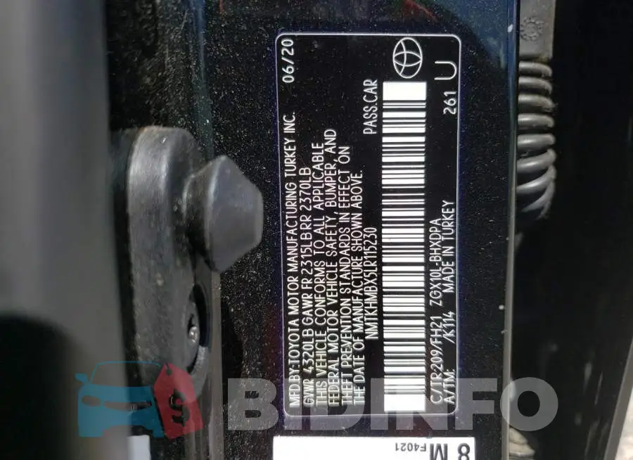 NMTKHMBX5LR115230 Photo# 10