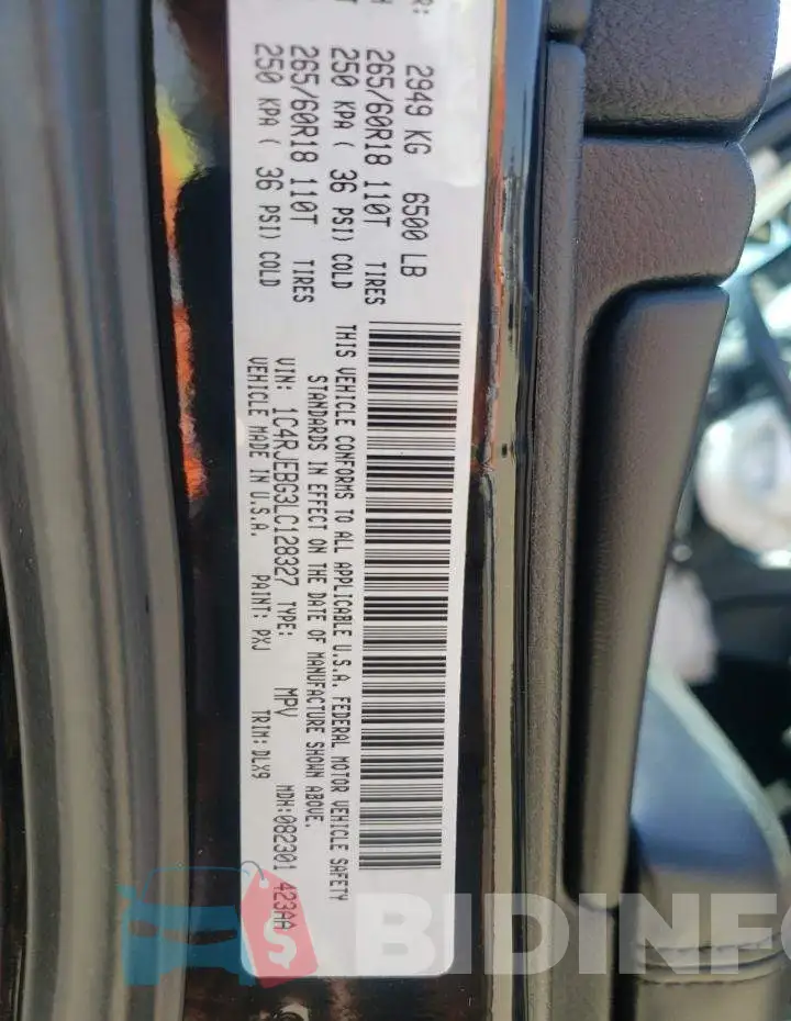 1C4RJEBG3LC128327 Photo# 10