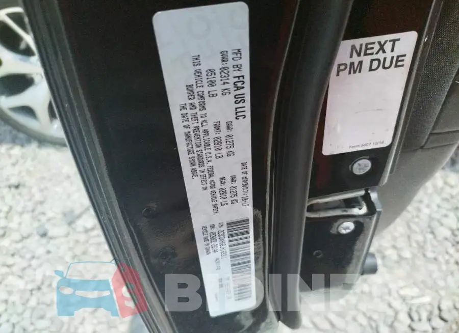 2C3CDXHG8JH169311 Photo# 10