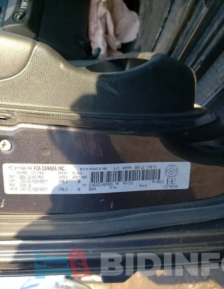 2C4RDGEG1HR878595 Photo# 10