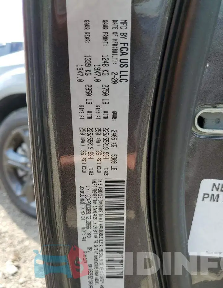 3C4PDCGB9LT212866 Photo# 10