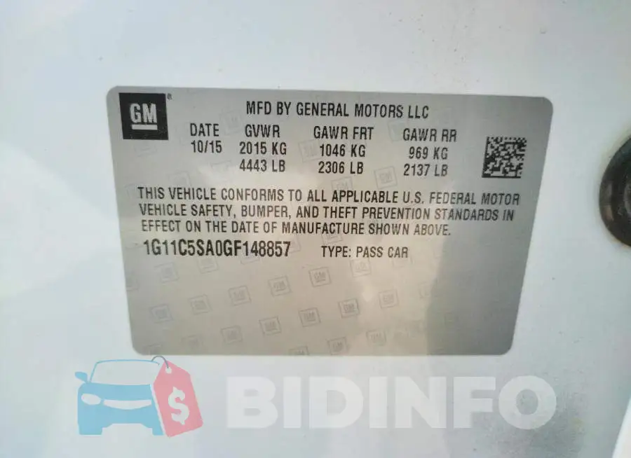 1G11C5SA0GF148857 Photo# 10
