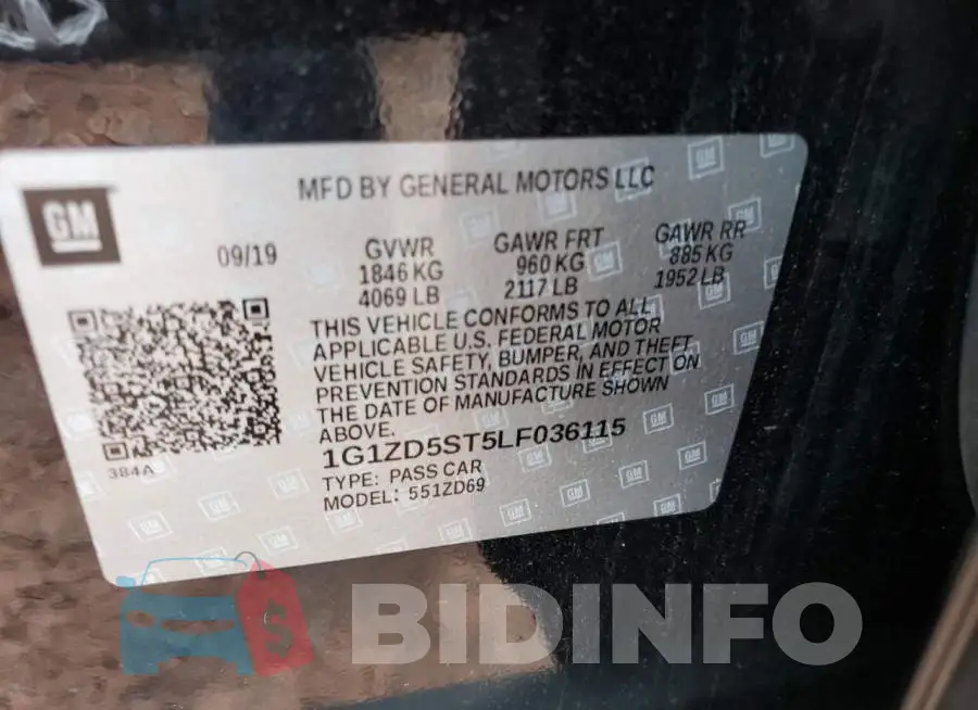 1G1ZD5ST5LF036115 Photo# 10