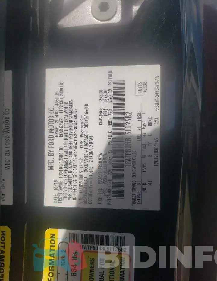 1FATP8UH8L5112582 Photo# 10