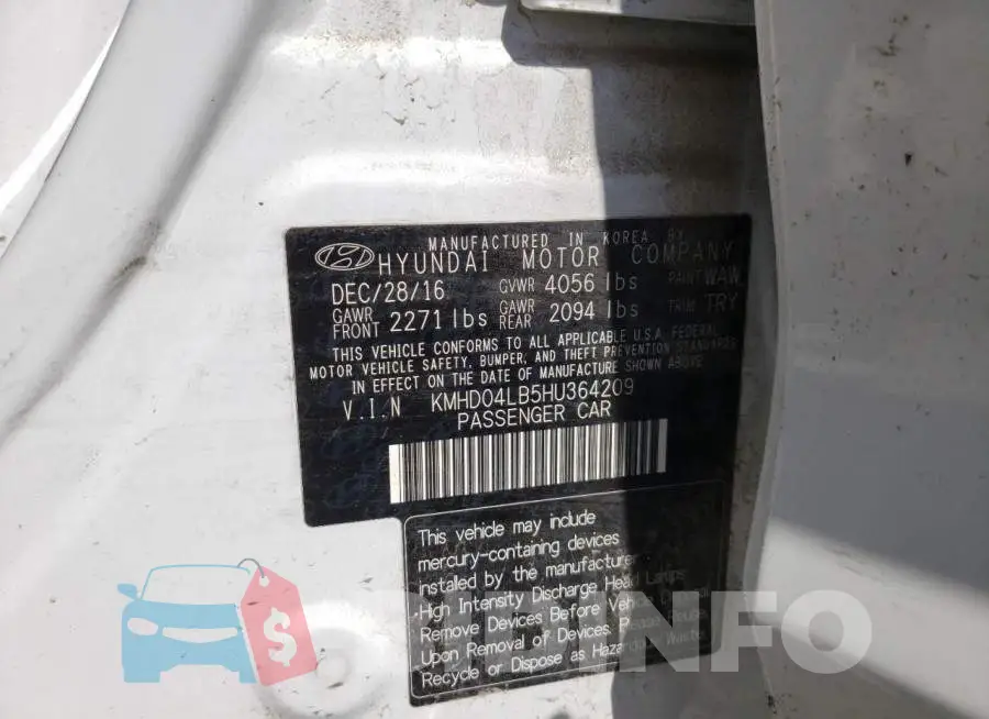 KMHD04LB5HU364209 Photo# 10