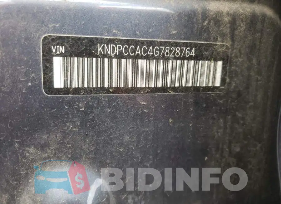 KNDPCCAC4G7828764 Photo# 10