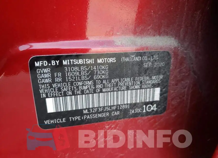 ML32F3FJ5LHF12891 Photo# 10