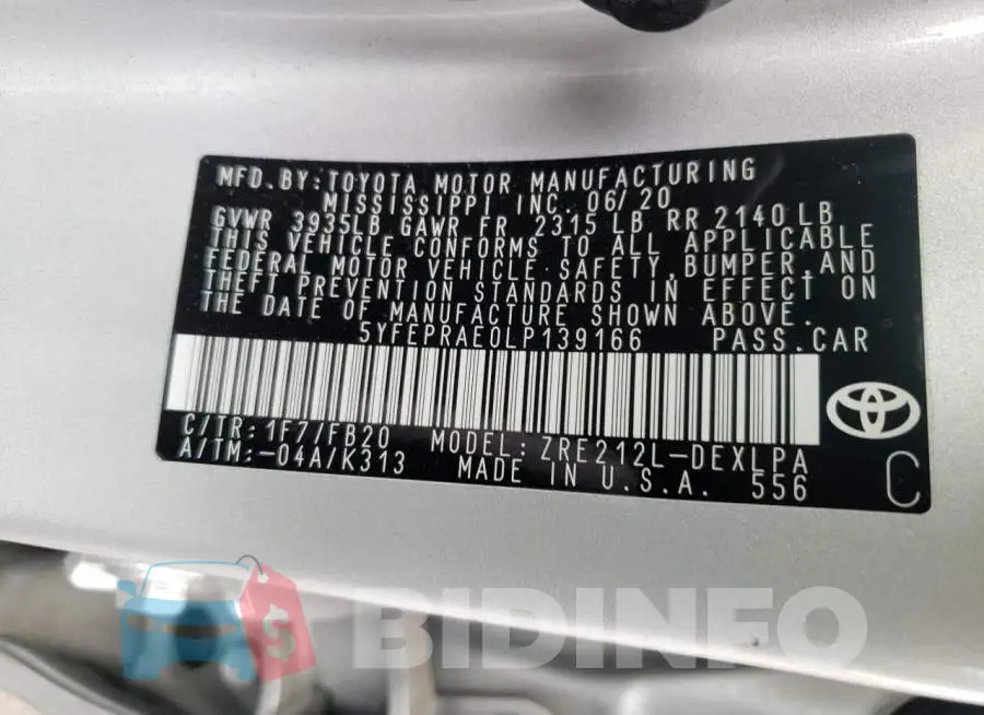 5YFEPRAE0LP139166 Photo# 10