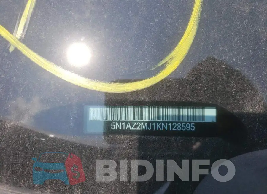 5N1AZ2MJ1KN128595 Photo# 10