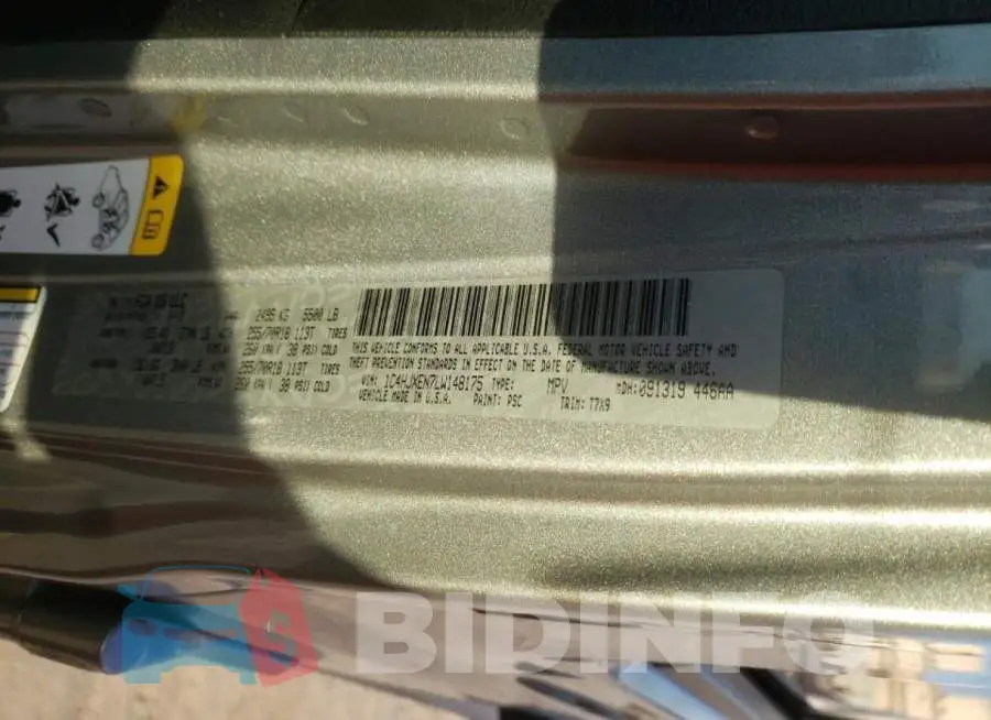 1C4HJXEN7LW148175 Photo# 10