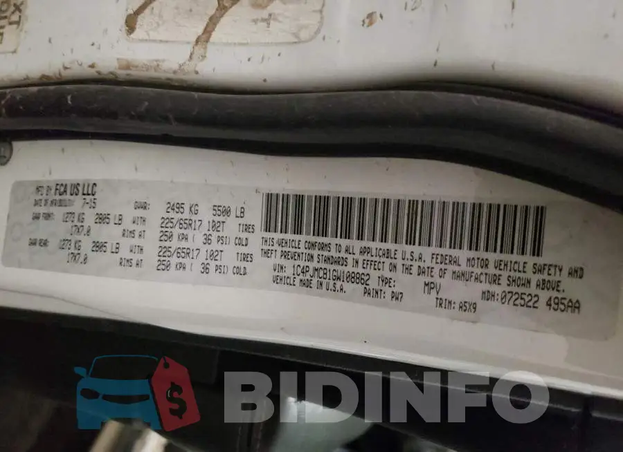 1C4PJMCB1GW108862 Photo# 10