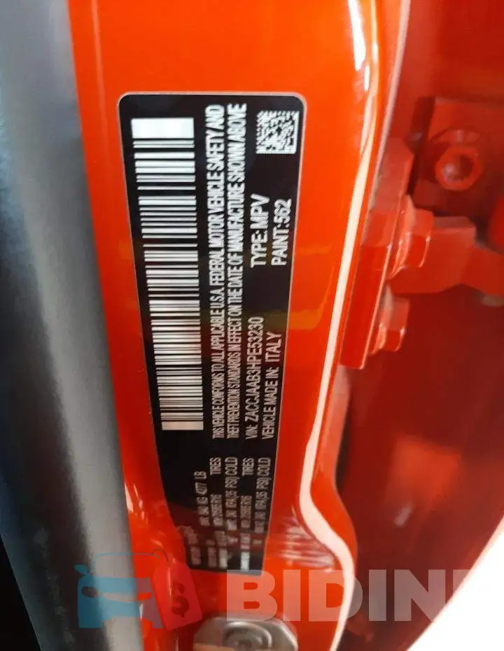 ZACCJAAB3HPE53230 Photo# 10