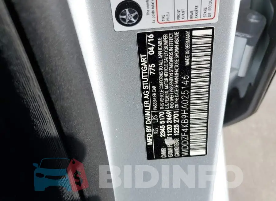 WDDZF4KB9HA025146 Photo# 10
