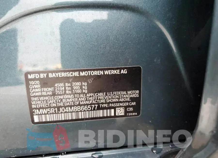 3MW5R1J04M8B66577 Photo# 10