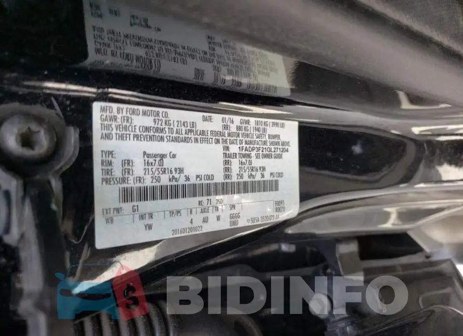 1FADP3F21GL271204 Photo# 10