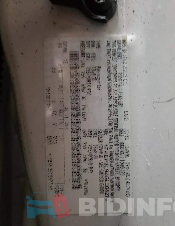 1FADP3L94GL306271 Photo# 10